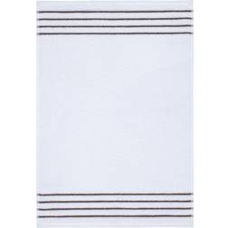 Svanefors Carlton Frottéhandduk Badlakan Vit, Brun (130x50cm)