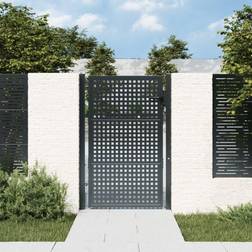 vidaXL Gate 105x175 cm Acier-Anthracite