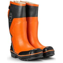Tretorn Lumber Pro II Savbeskyttelsesstøvle Klasse 3 - Orange/Grå