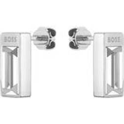 HUGO BOSS Clia Collection Stud Earrings Embellished with Crystals