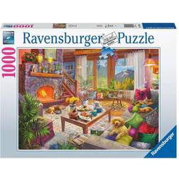 Ravensburger Hyggelig hytte 1000 Brikker