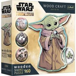 Trefl Wood Craft Origin Star Wars The Mandalorian Pussel Grogu 160 Bitar