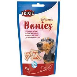 Trixie soft snack bonies leckerlis rind geflügel ernährung