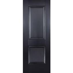 LPD Black Solid Core Arnhem Interior Door L (x198.1cm)