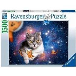 Ravensburger Cats In Space 1500p Bestillingsvare, leveringstiden kan ikke oplyses