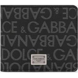 Dolce & Gabbana Logo Plånbok All Over Black