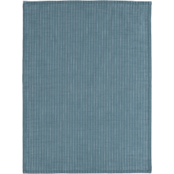 Södahl organic Line Viskestykke Blå, Hvid (70x50cm)