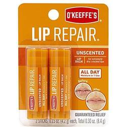 O’Keeffe’s unscented lip repair lip balm for