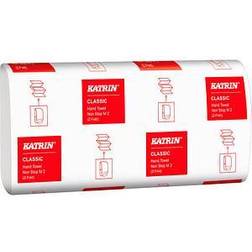 Katrin Håndklædeark Non-Stop Z-Fold 2-lag Hvid 25 pk x 160 stk