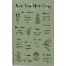 Something Different Gothic Homeware Kitchen Witchery Plaque Wall Decor