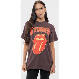 Rolling Stones Gothic Text Band Logo T Shirt