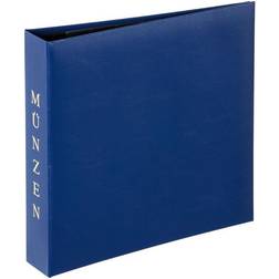 Pagna Münzalbum, 4-Ring-Mechanik, blau