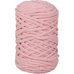 Rayher Braidy Recycling Garn, geflochten, 4mm ø puderrosa
