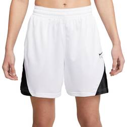 Nike Women's Dri-FIT ISoFly Basketball Shorts White/Black/Black