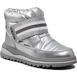 Geox Mädchen Adelhide Girl Ab Stiefeletten,Silber,32