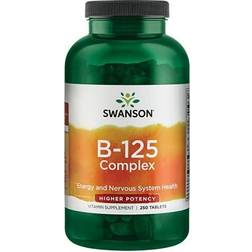 Swanson Premium Vitamin B-125 Complex Higher Potency