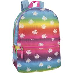 Trailmaker girls' all over printed backpack 17 inch backpack for girls with