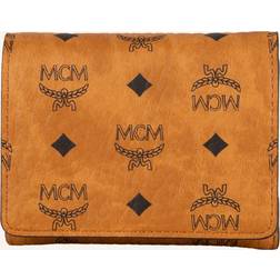 MCM Geldbörse Visetos Original Flap Wallet braun