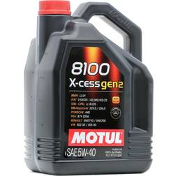 Motul 8100 x-cess gen2 5w40 Motoröl 1L