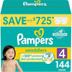 Pampers Swaddlers Size 4 10-16.8kg 144pcs