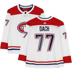 Kirby Dach Montreal Canadiens Autographed White Adidas Authentic Jersey