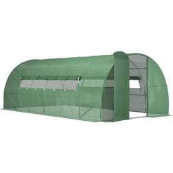 OutSunny 6 3M Reinforced Walk-in Polytunnel Garden Greenhouse