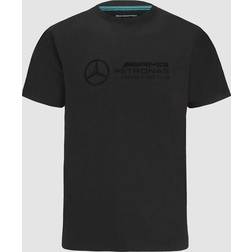 Mercedes Stealth Logo T-Shirt 2023 Mercedes-AMG Petronas Black