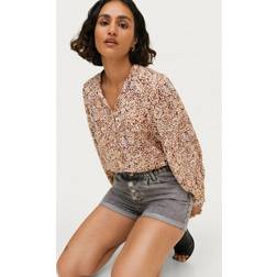 Only Jeansshorts 15200196 Grau Relaxed Fit