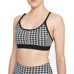 Nike Dri-fit Indy Icon Clash Women's Sport-BH - Black/Chile Red