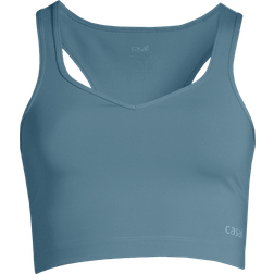 Casall Heart Shape Sport Top Ocean Blue