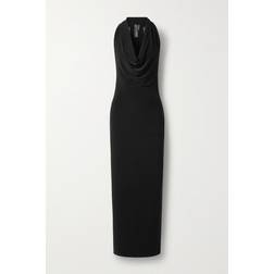 Norma Kamali Neeta Maxikleid Aus Stretch-jersey Schwarz