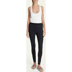 Givenchy Black Elasticized Leggings 001 Black