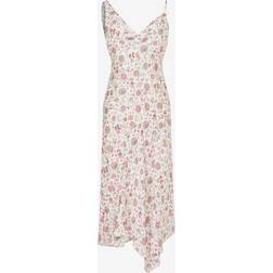 Isabel Marant Womens Ecru Lucia Silk-blend Midi Dress