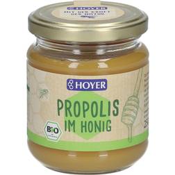 Hoyer Propolis im Honig, 250 gr Glas