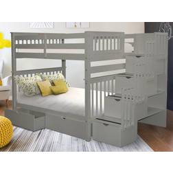 Bedz King Stairway Bunk Bed