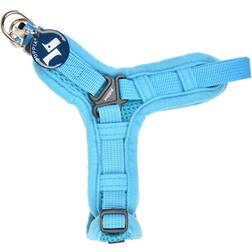 Puppia Soft Superior "X" Dog Harness Sky