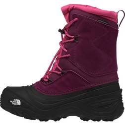 The North Face Kids’ Alpenglow V Waterproof Boots Size: 12 Boysenberry/Black