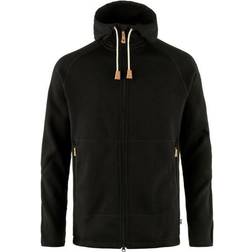 Fjällräven Men's Övik Fleece Hoodie, XXL, Black