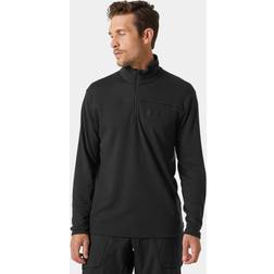 Helly Hansen Performancetröja HP 1/2 Zip Pullover, Ebony, herr