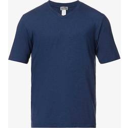 Hanro Shirt Kurzarm mit V-Ausschnitt