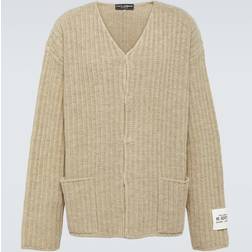 Dolce & Gabbana Re-Edition wool cardigan beige