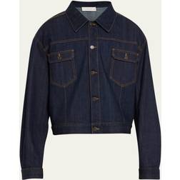 The Row Indigo Orson Denim Jacket