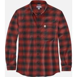 Carhartt Midweight Flannelskjorte - Red Ochre