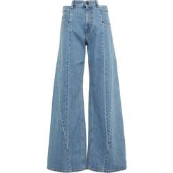 Maison Margiela Blue Paneled Jeans 966 Blu Stone IT