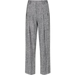 Victoria Beckham Tweed Pants Gray