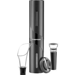 Chefman electric wine opener opens Corkscrew