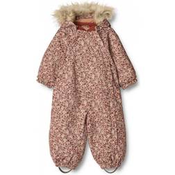 Wheat Nickie Tech Snowsuit - Rose Dust Flowers (8002i-996R-2036)