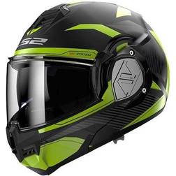 LS2 Advant Revo Flip Front Motorcycle Helmet - Matt Black