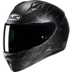 HJC Integralhjelm C10 Epik - Sort/Guld Dame