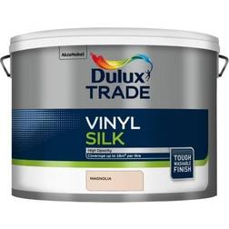 Dulux Trade Vinyl Silk Emulsion Magnolia Wall Paint 2.5L